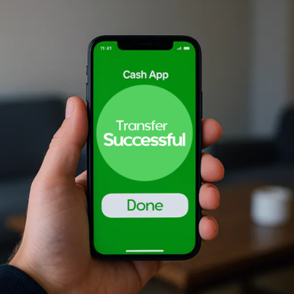 Cashapp transfer in minutes. Get funded today