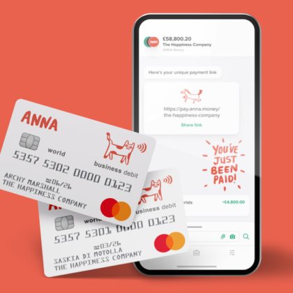 Buy Anna UK verified business bank account