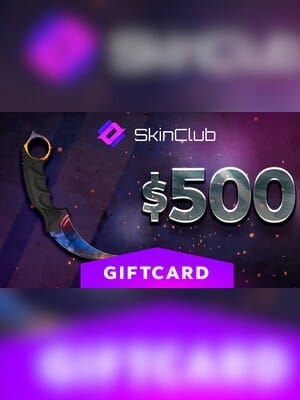 Skin Club Gift Card 500 USD – Key – GLOBAL