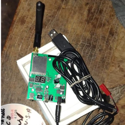 GSM DATA RECEIVER + LARGE DISTANCE ANTENNA ATM SKIMMER